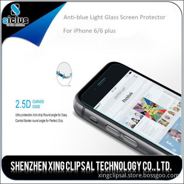 Ultra Clear Full Coverd 9H Anti-blue Light tempered glass screen protector for iPhone 6